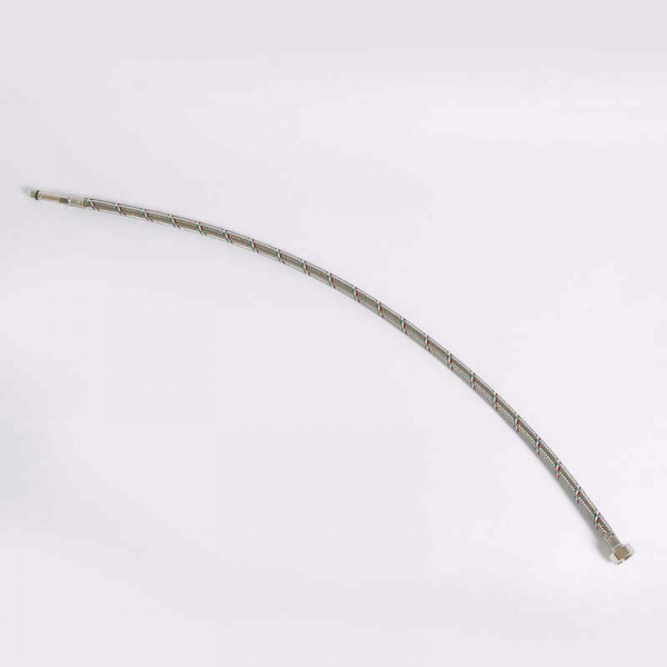Гибкая подводка для смесителя МL10х1 - 1/2", 80 см, удл. штуцер, DN 8, оплётка из нерж. стали