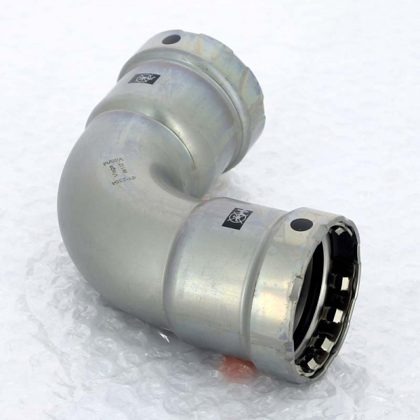 Угол 90' пресс 1"1/2 DN40 нелегир. оцинк.сталь Megapress SC-Contur