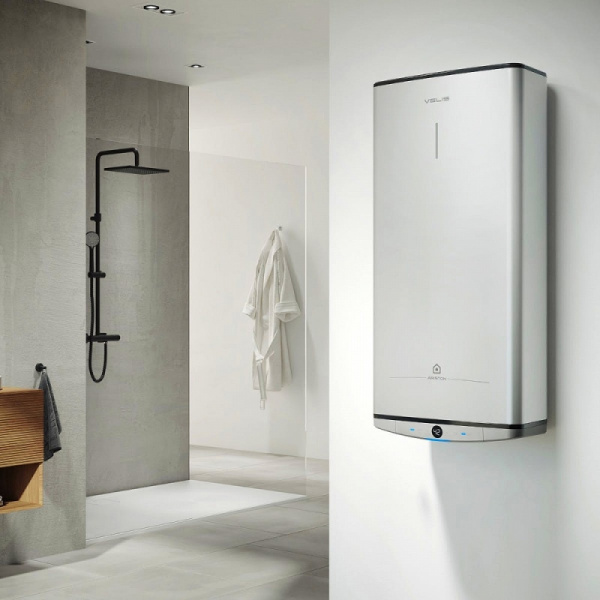 ЭВН накопит 80 л плоский нерж VELIS LUX INOX PW ABSE WIFI 80