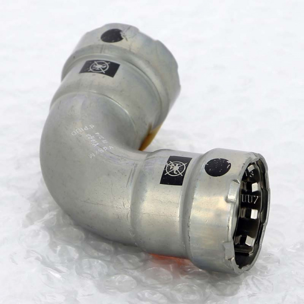 Угол 90' пресс 3/4"  DN20 нелегир. оцинк.сталь Megapress SC-Contur